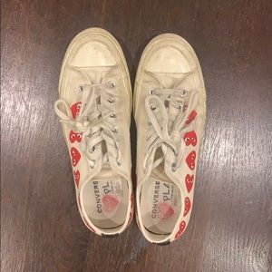 come des garçons x converse